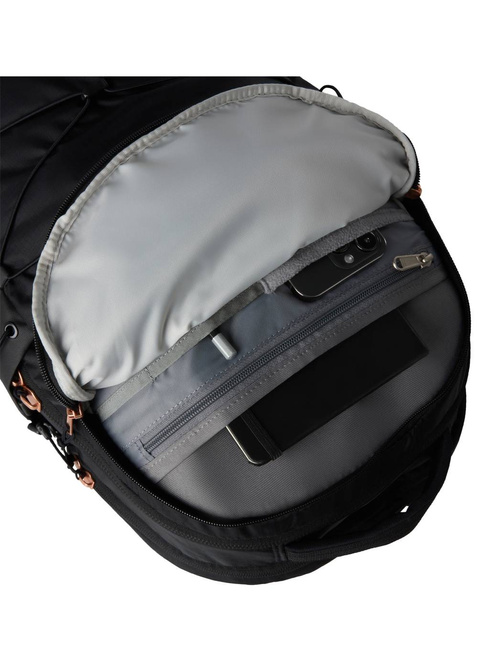 Plecak miejski damski The North Face Borealis Luxe - tnf black / burnt coral metallic