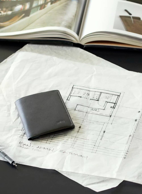 Portfel skórzany Bellroy Note Sleeve RFID Innovera™ - black