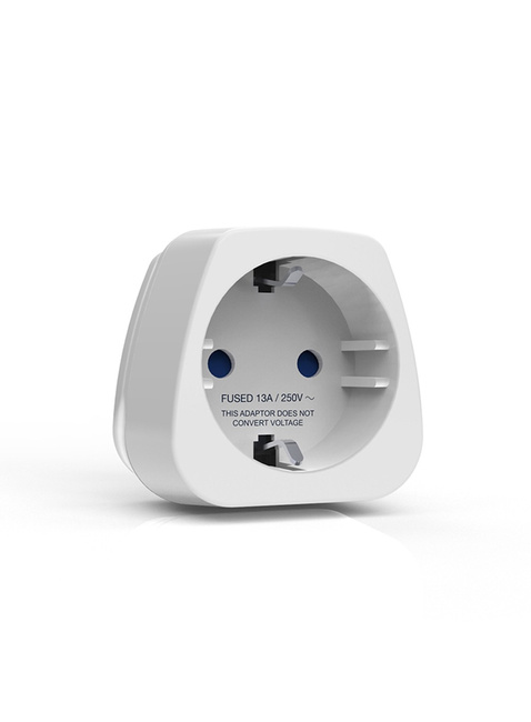 Adapter podróżny z uziemieniem Travel Blue Europa - Szwajcaria