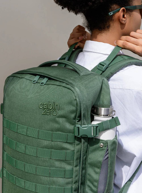Plecak 2w1 podręczny miejski CabinZero Military 28 l - mystic green