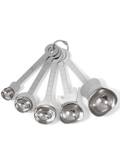 Zestaw miarek kuchennych Kikkerland Guitar Measuring Spoons