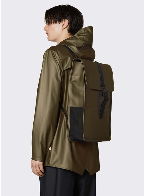 Plecak miejski dzienny Rains Backpack - metallic mist