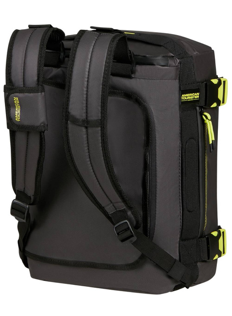 Torba plecak American Tourister Urban Track S Duffle Bag / Backpack - black / lime