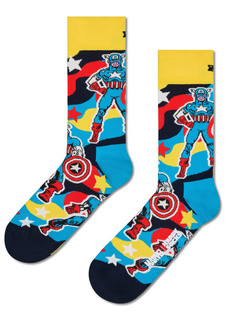 Skarpety Happy Socks MARVEL™ Avengers - blue / Captain America