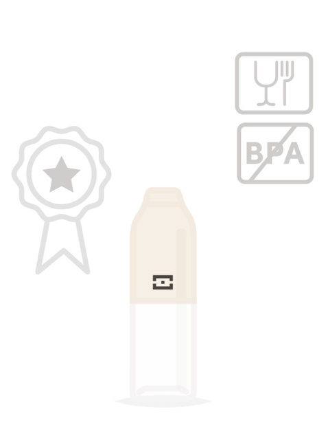 Butelka na wodę Monbento MB Positive M - graphic plume