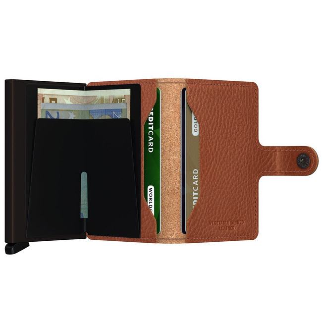 Portfel mały Miniwallet Secrid Veg - espresso