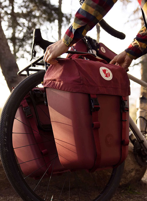 Pokrywa sakwy rowerowej nerka Fjallraven S/F Cave Lid Pack - ox red
