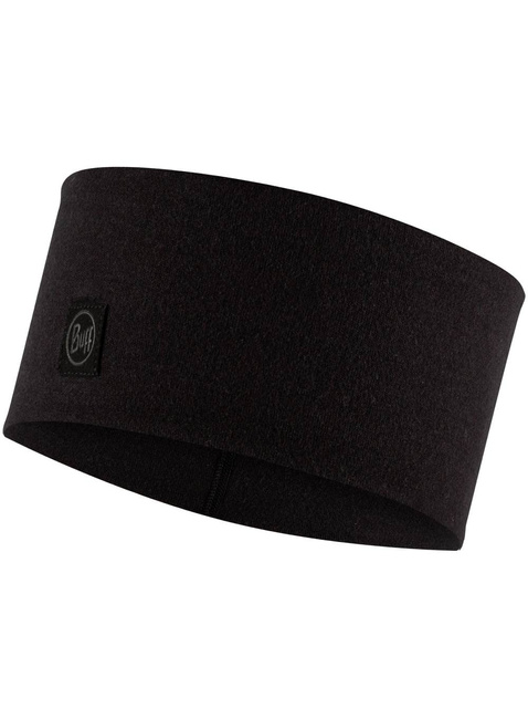 Opaska na głowę Buff Merino Wide Headband - solid black