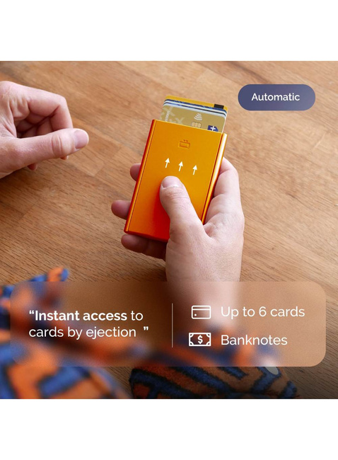 Etui aluminiowe na karty Ogon Design Slider - bandana