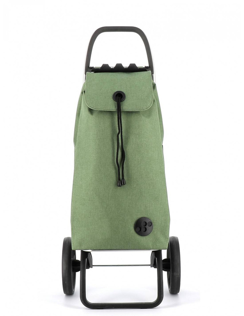 Wózek na zakupy 2 duże koła składany Rolser I-Max TWEED 2LRSG - green
