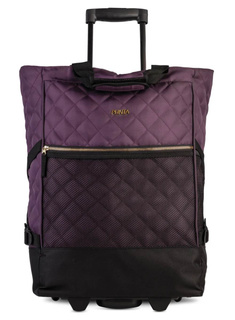 Torba na kółkach na zakupy Punta Wheel Classy - plum