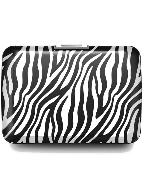 Portfel aluminiowy Ogon Design Stockholm V2 - zebra