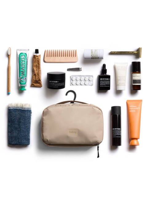 Kosmetyczka podróżna Bellroy Hanging Toiletry Kit - stone