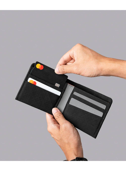 Portfel podróżny Alpaka ARK Classic Wallet Axogrid - black