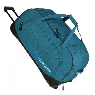 Duża torba podróżna na kółkach Travelite Kick-Off XL - petrol
