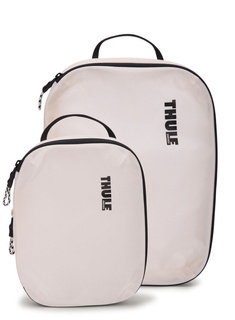 Pokrowce kompresyjne na ubrania Thule Compression Packing Cube Set - white