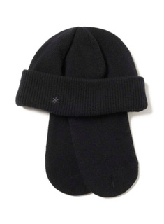 Czapka zimowa Snow Peak Knit Flight Cap - black