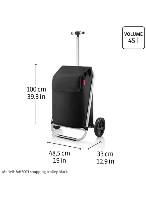 Wózek na zakupy Reisenthel Shopping Trolley - leo macchiato