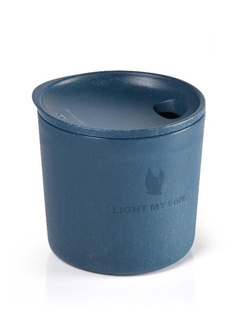 Kubek turystyczny Light My Fire MyCup´n Lid short BIO - hazyblue