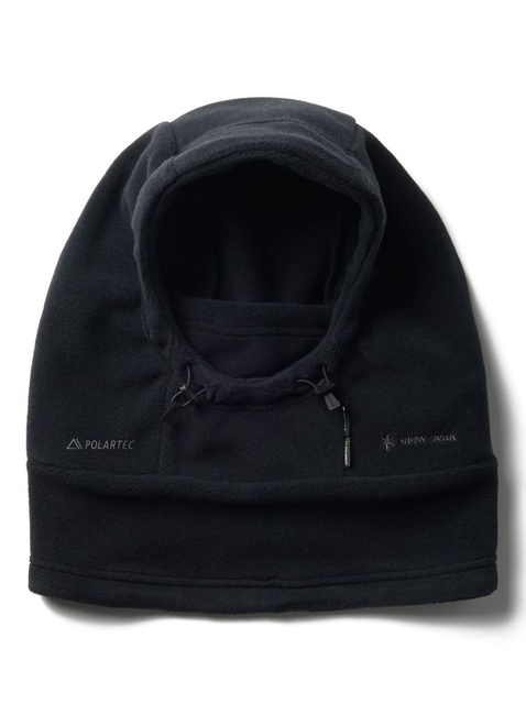 Kominiarka Snow Peak Water-Repellent Fleece Balaclava - black
