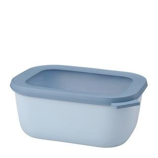 Miska kuchenna z pokrywką Mepal Cirqula Rectangular 1,5 l - nordic blue