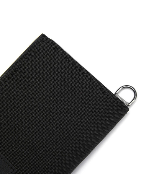 Portfel antykradzieżowy Pacsafe RFIDsafe Trifold Wallet - jet black