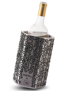 Schładzacz do wina Vacu Vin Wine Cooler Stainless Steel - Hive x Keith Haring