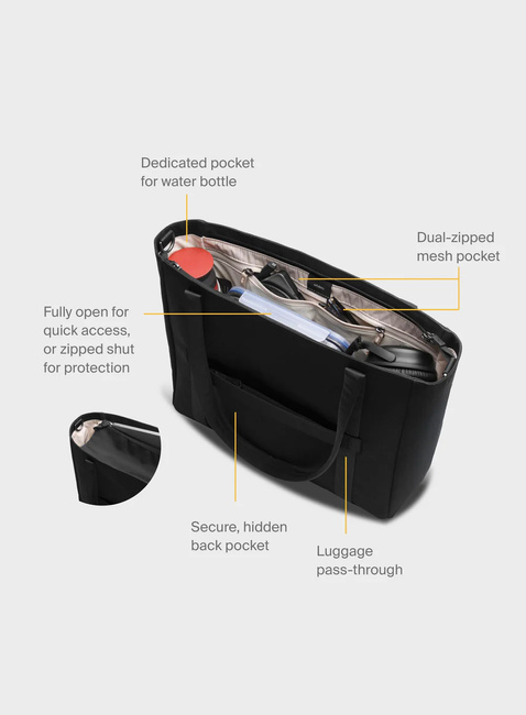 Torba codzienna Orbitkey Daily Tote 16 l - stone