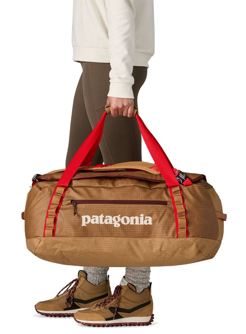 Składana torba plecak Patagonia Black Hole Duffel 55 l - talon gold
