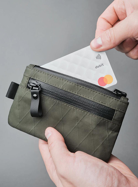 Organizer saszetka Alpaka Zip Pouch - dark green
