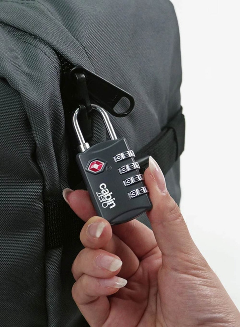 Kłódka szyfrowa do bagażu CabinZero TSA Travel Lock - original grey