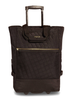 Torba na kółkach na zakupy Punta Wheel Classy - black