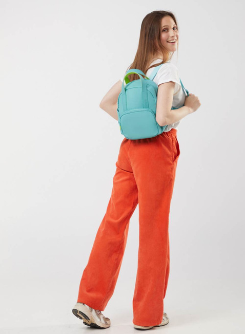 Plecak damski American Tourister PuffyPop Backpack S - dusty turquoise