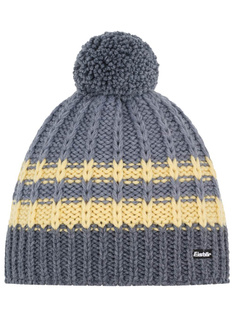 Czapka zimowa Eisbar Kova Pompon - multicolored / anthracite / banana