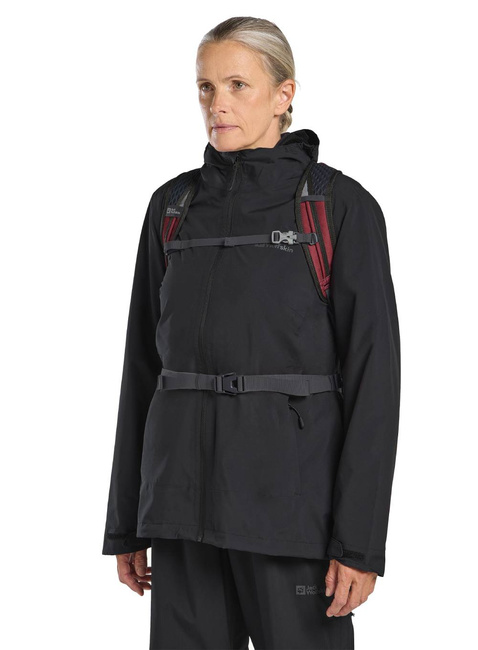 Plecak sportowy Jack Wolfskin Velocity 12 - deep ruby