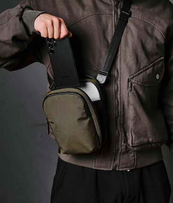 Torba crossbody Alpaka Metro Sling V2 Axoflux - army green