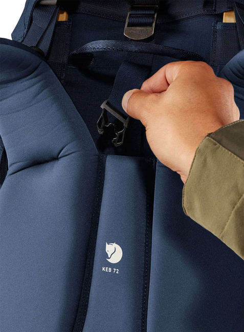 Plecak turystyczny Fjallraven Keb 72 - olive / deep forest