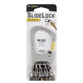 Karabinek na klucze SlideLock KeyRack Nite Ize - stalowy
