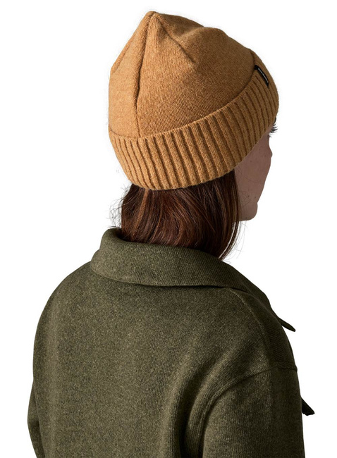 Czapka klasyczna Patagonia Brodeo Beanie - talon gold