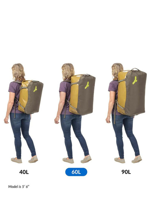 Torba podróżna 2w1 Eagle Creek Migrate Duffel 60 l - field brown