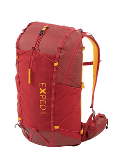 Plecak trekkingowy alpejski Exped Impulse 20 - burgundy / butterscotch