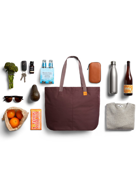 Torba szoperka na ramię Bellroy Market Tote - burgundy