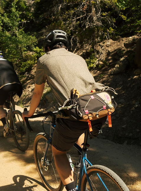 Torba biodrowa Topo Designs Mountain Hydro Hip Pack - mustard / forest