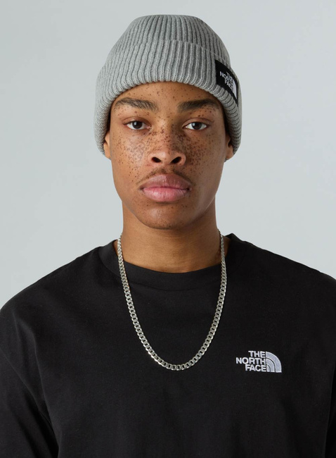 Czapka zimowa The North Face Salty Lined Beanie - tnf light grey heather