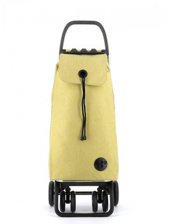 Wózek na zakupy składany Rolser I-MAX TWEED - lime