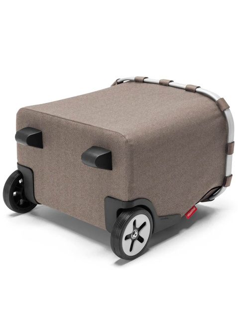 Wózek torba na zakupy Reisenthel Carrycruiser - herringbone mokka