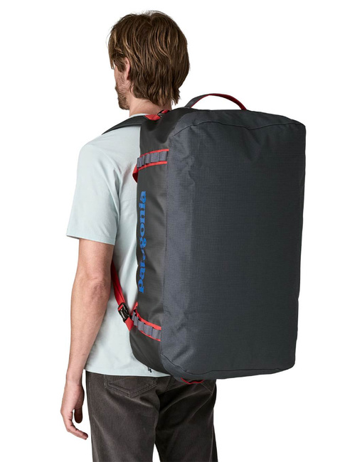 Torba podróżna Patagonia Black Hole Duffel 70 l - smolder blue / amanita red