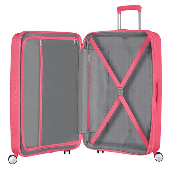 Walizka duża American Tourister Soundbox -  hot pink