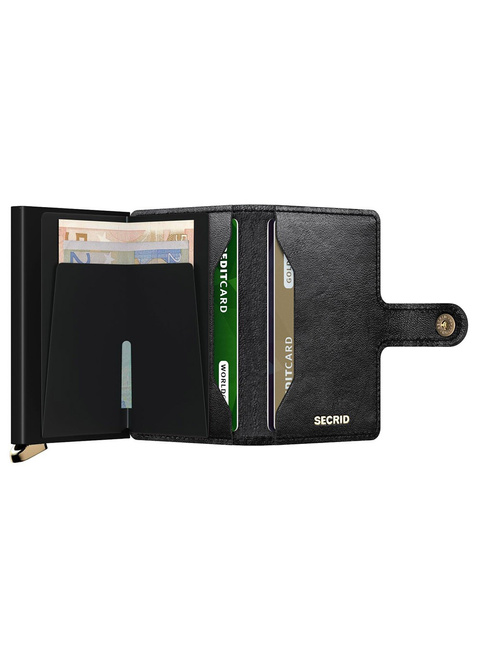 Portfel RFID Secrid Premium Miniwallet Emboss Diamond+ - black