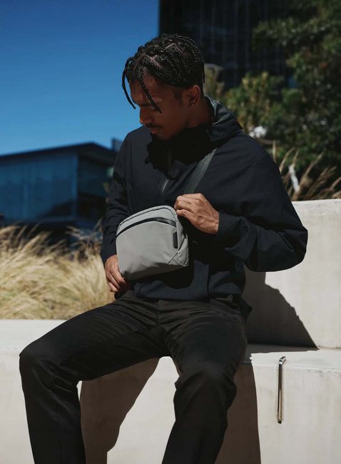 Torba saszetka na ramię Alpaka Flight Sling 2 l - grey